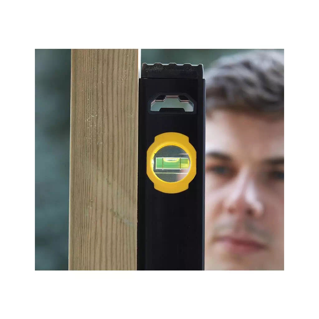 Рівень Stanley FatMax WATERFIT CLASSIC PRO, алюмінієвий каркас L=1500 мм, 3 капс. (FMHT42560-1) - зображення 2