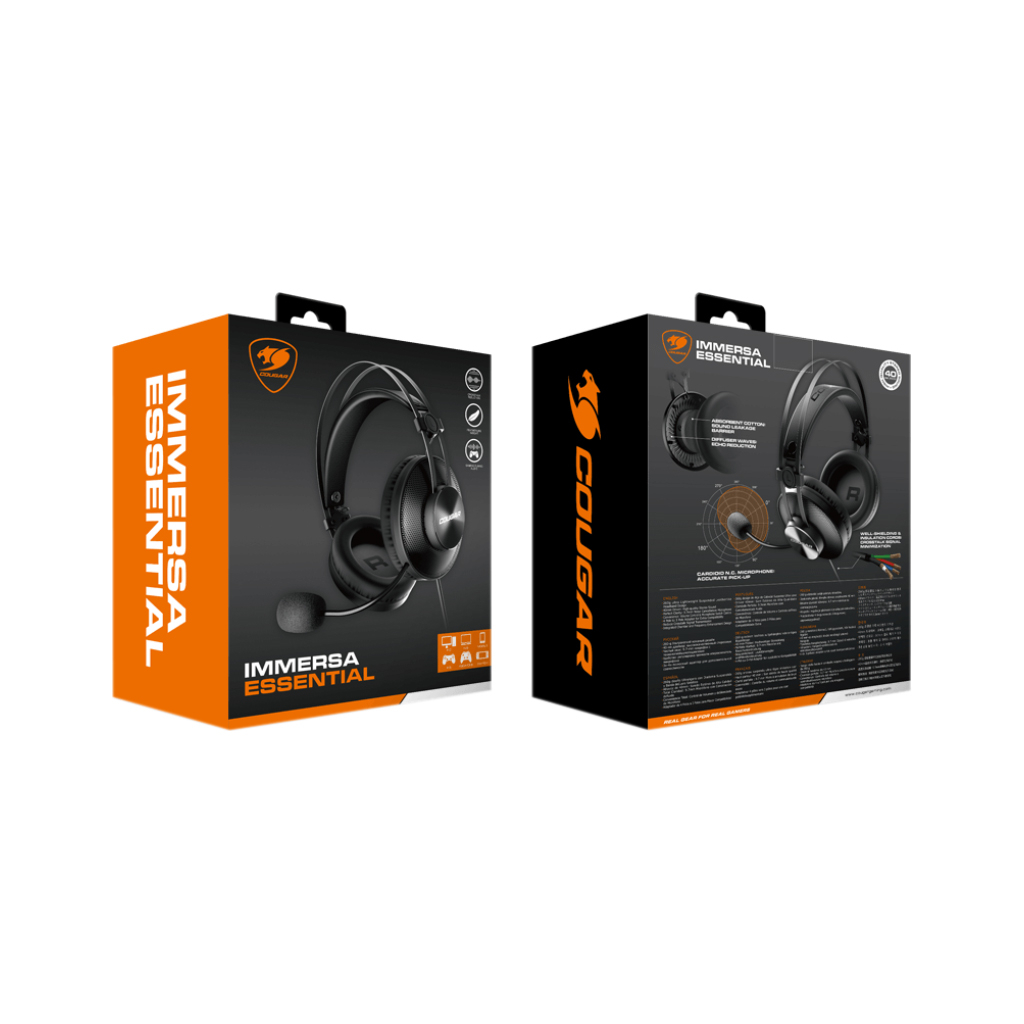 Навушники Cougar Immersa Essential Black - зображення 7