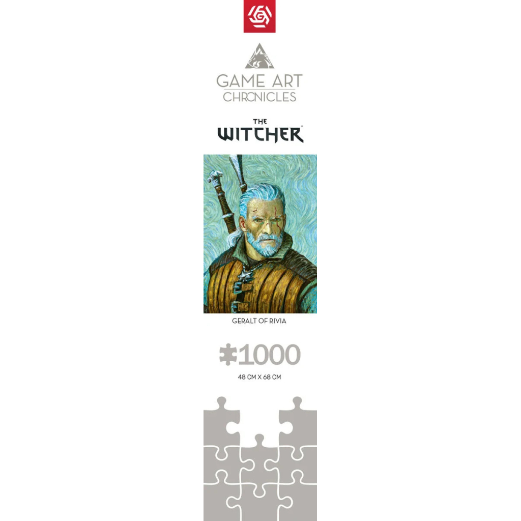 Пазл GoodLoot The Witcher Geralt of Rivia & Vincent van Gogh 1000 ел. (5908305247548) - зображення 6