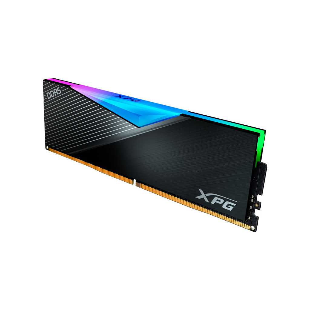 Модуль пам'яті для комп'ютера DDR5 32GB 6000 MHz XPG Lancer RGB Black ADATA (AX5U6000C3032G-CLARBK) - зображення 4