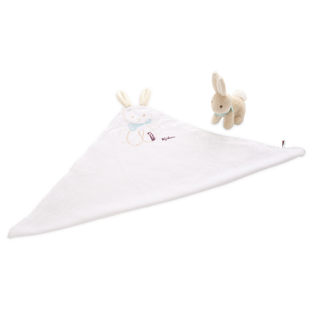 Ковдра дитяча Kaloo Подарунковий набір з іграшкою Кролик (K962996) - зображення 2
