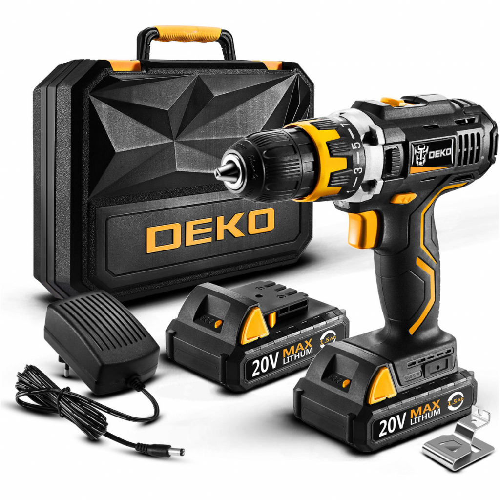 Шуруповерт Deko GCD20DU2-S6 (13521) - зображення 1