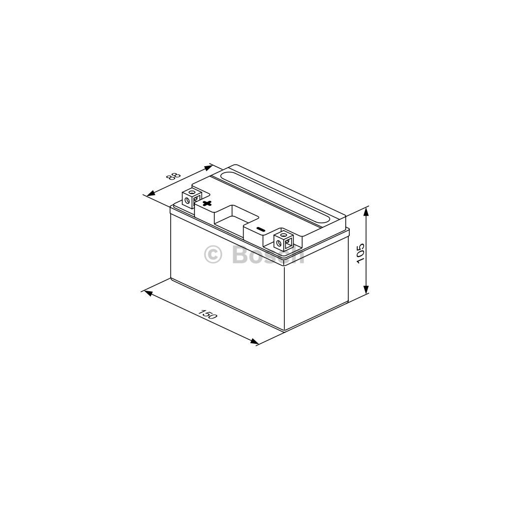 Акумулятор автомобільний Bosch 11A (0 092 M60 160) - зображення 5