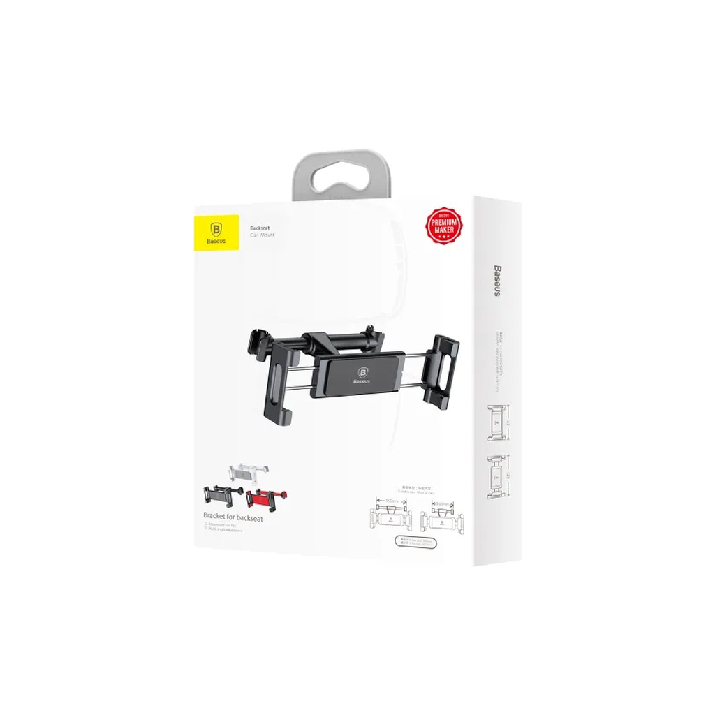 Універсальний автотримач Baseus Back Seat Car Mount Holder Black (SUHZ-01) - изображение 8