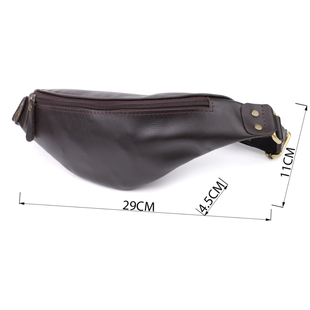 Сумка Shvigel З натуральної шкіри Коричнева (23135) - зображення 3