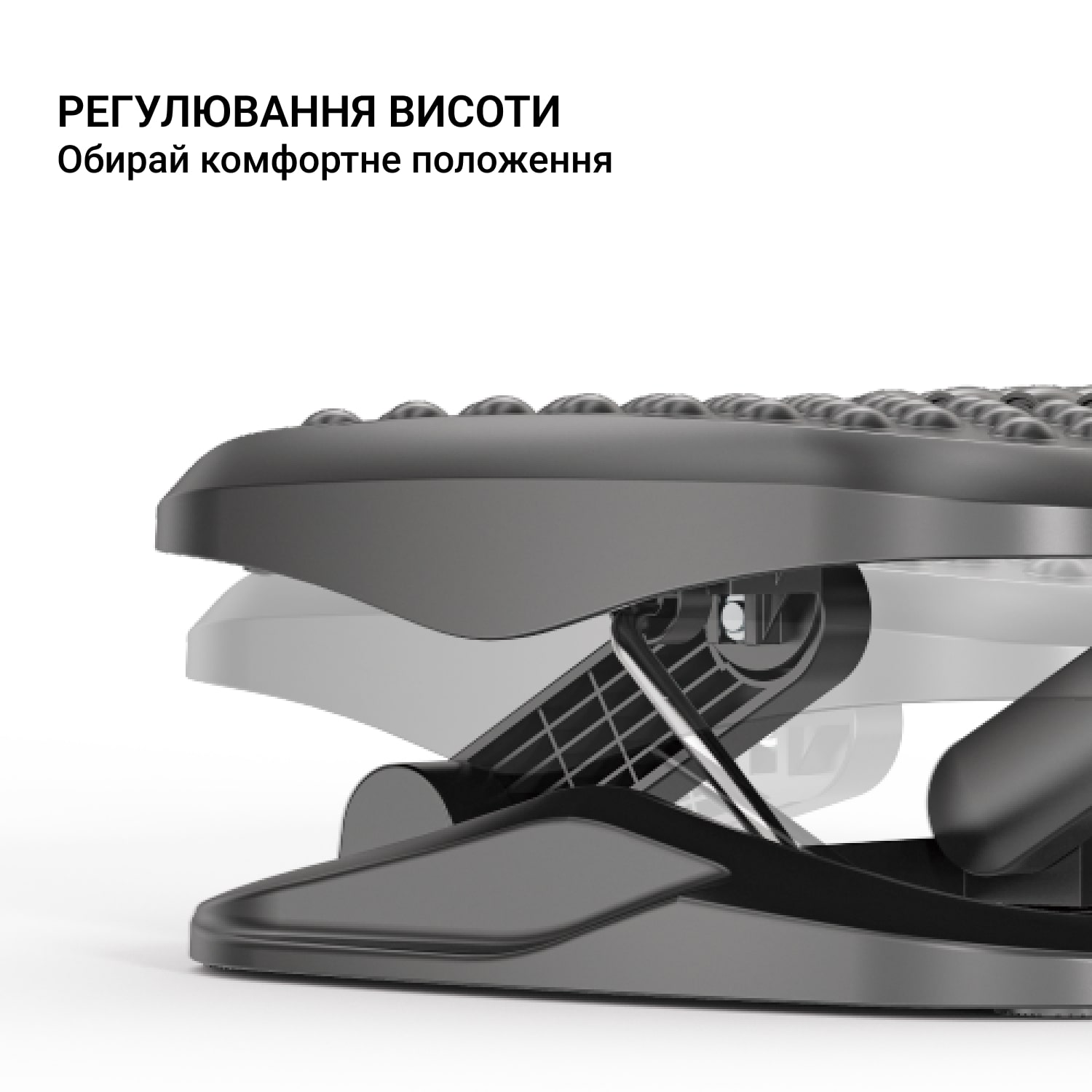 Регульована підставка для ніг OfficePro FR716 - зображення 8