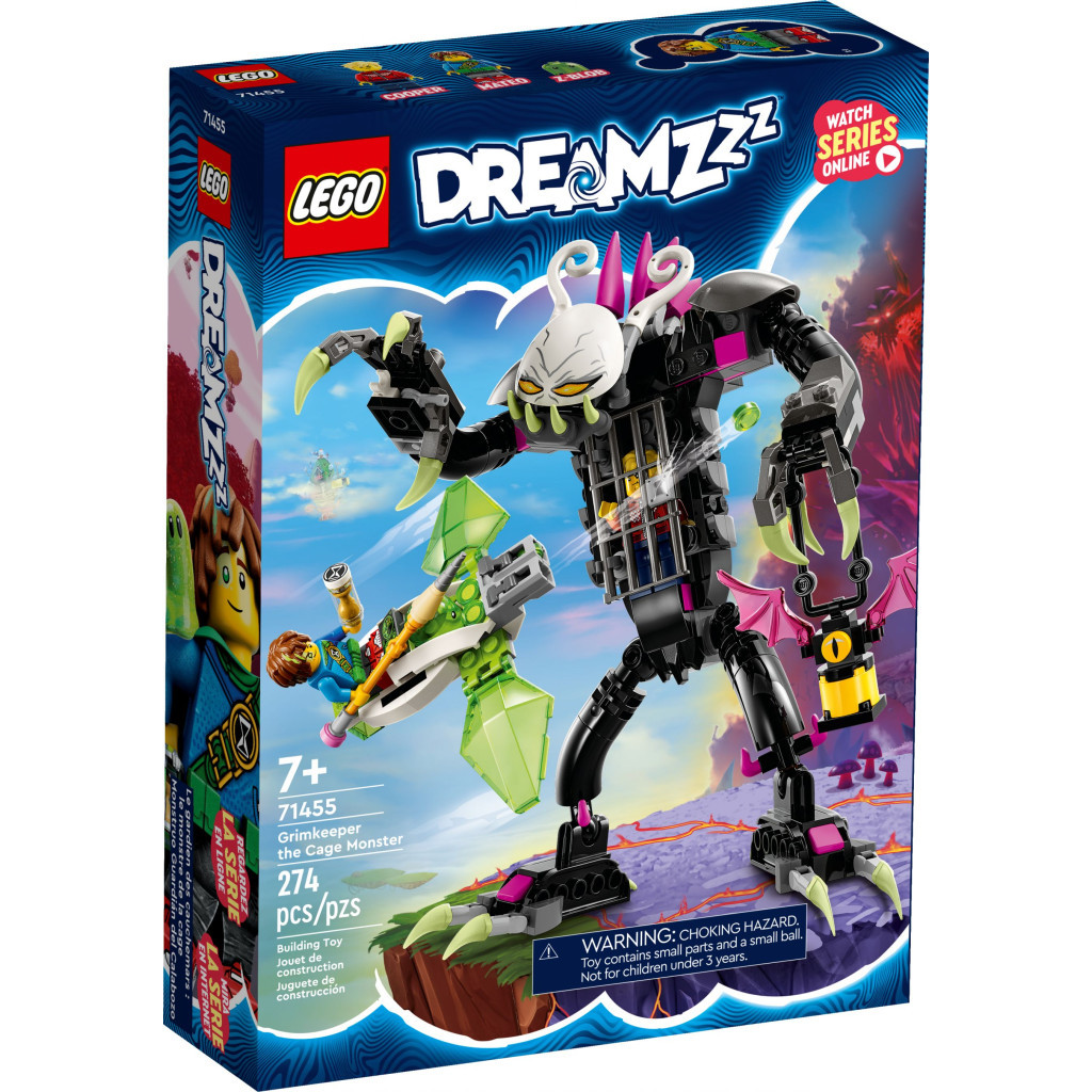 Конструктор LEGO DREAMZzz Грімкіпер - монстр з кліткою 274 деталі (71455) - зображення 1