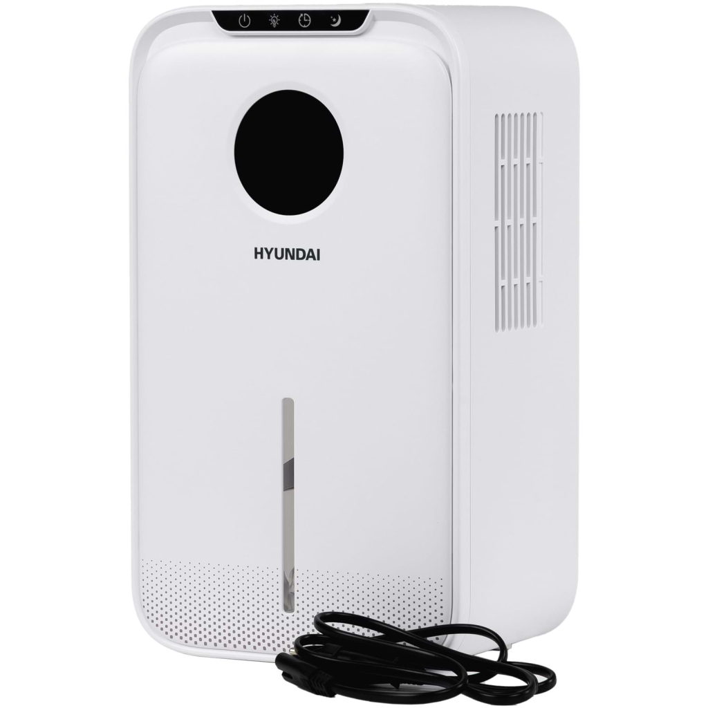 Осушувач повітря Hyundai HDSH001UA 350мл.на добу, 25м.кв, 40Вт, дисплей, ел.кер-ня, таймер, (HDSH001UA) - зображення 12