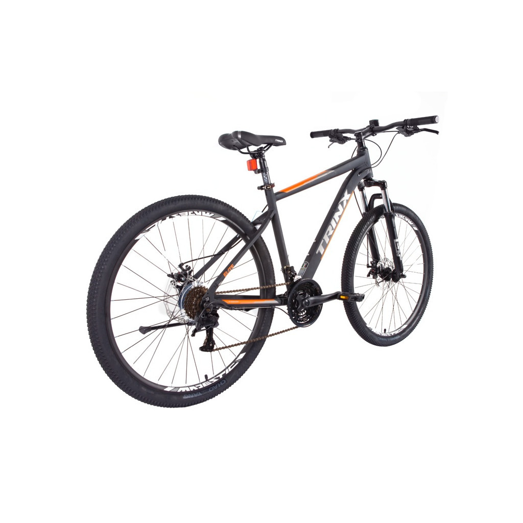 Велосипед Trinx M100 Elite 27.5" рама-20" Matt-Black-Grey-Orange (M100Elite.20MBGO) - зображення 2
