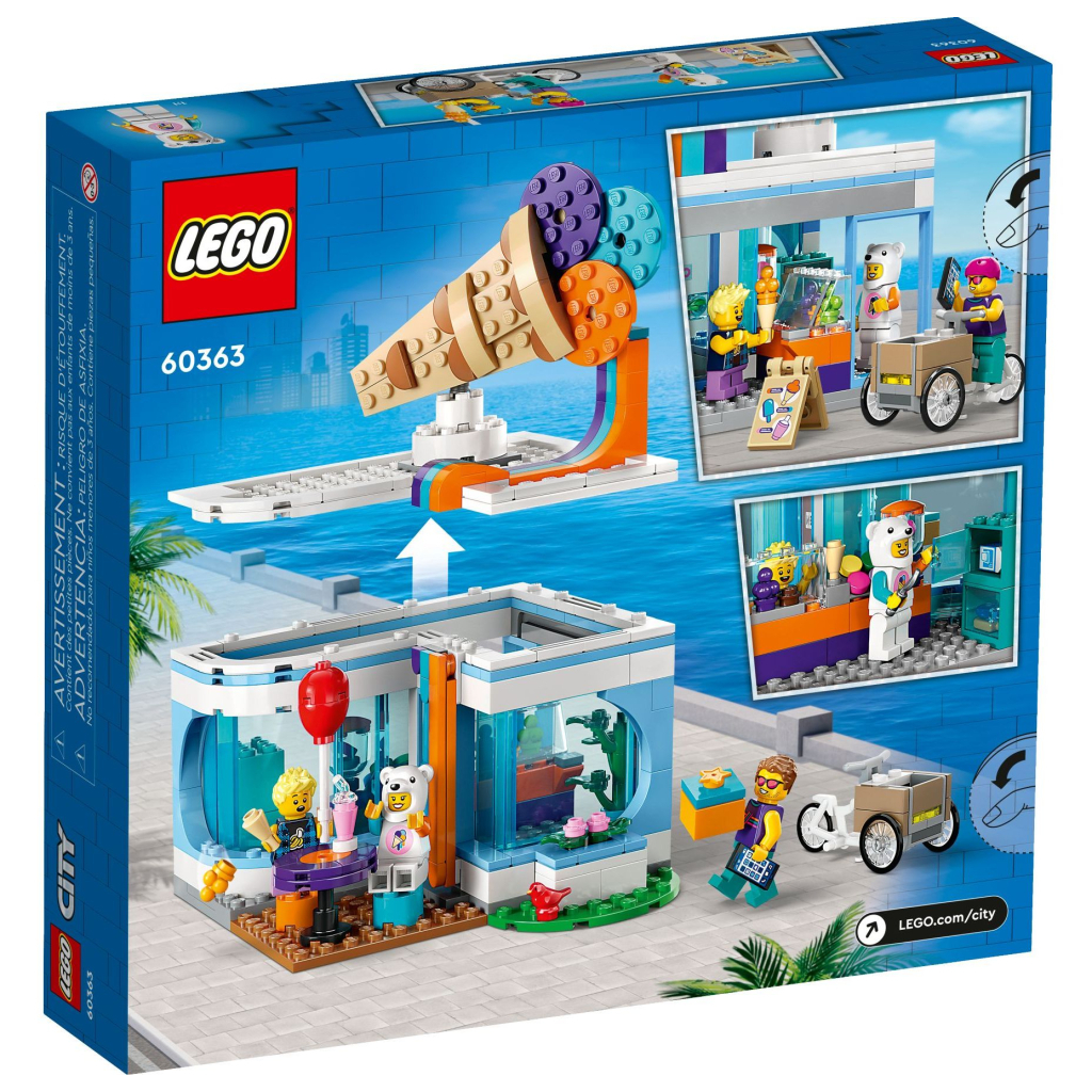 Конструктор LEGO City Крамниця морозива (60363) - зображення 7