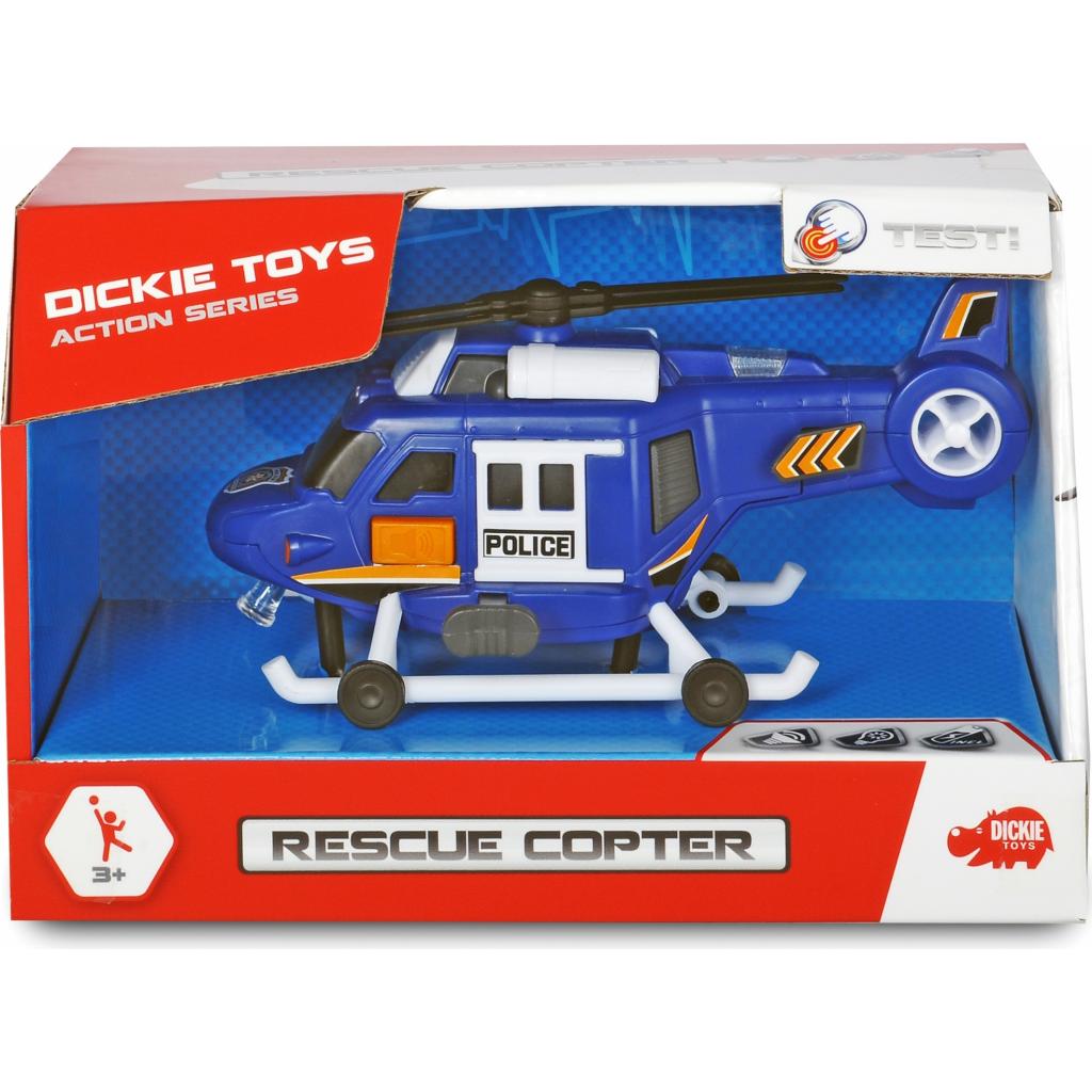 Спецтехніка Dickie Toys Гелікоптер Рятувальний» (3302016) - зображення 4