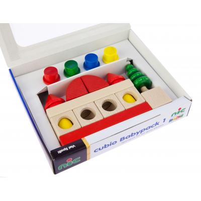 Конструктор Nic cubio деревянный 20 эл. (NIC2111) - изображение 3