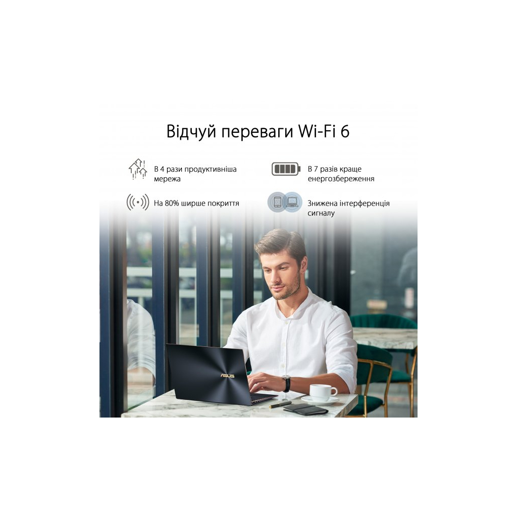 Мережева карта Wi-Fi ASUS USB-AX56 AX1800 USB 3.0 WPA3 MU-MIMO OFDMA (USB-AX56) - зображення 6