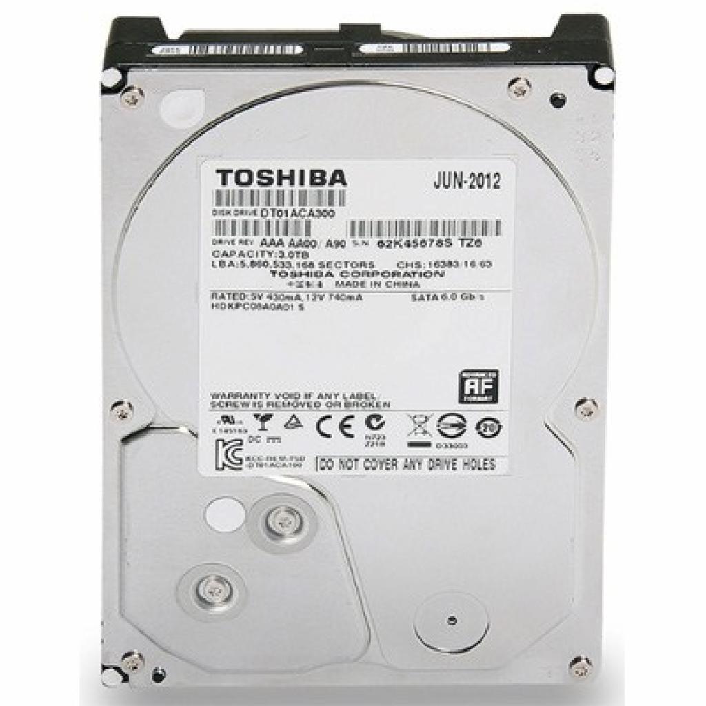 Жорсткий диск 3.5" 3TB Toshiba (DT01ACA300) - зображення 1
