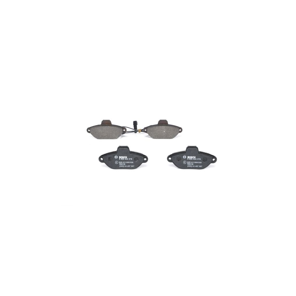 Гальмівні колодки Bosch 0 986 424 379 - зображення 4