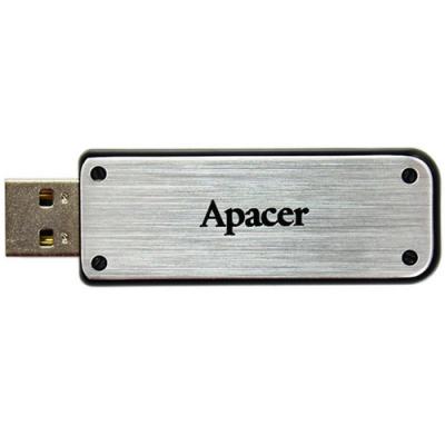 USB флеш накопичувач Apacer 16GB AH328 Silver RP USB 2.0 (AP16GAH328S-1) - зображення 3