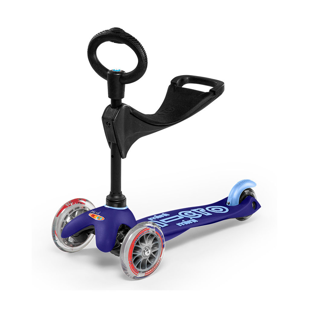 Самокат Micro Mini 3in1 Deluxe Синій (MMD014) - зображення 1