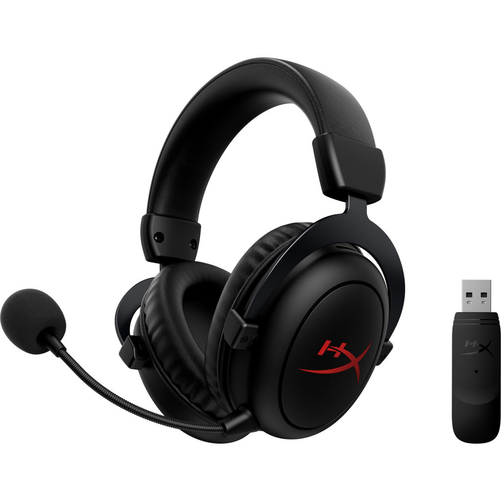 Навушники HyperX Cloud II Core Wireless Black (6Y2G8AA) - зображення 1