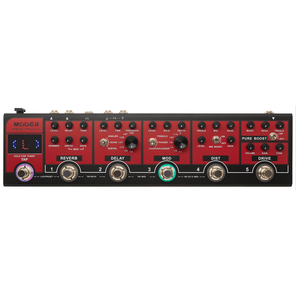 Гітарний процесор Mooer Red Truck - изображение 1