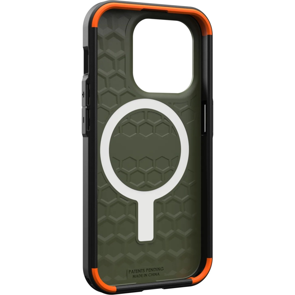 Чохол до мобільного телефона UAG Apple iPhone 15 Pro Civilian Magsafe, Olive Drab (114275117272) - зображення 9