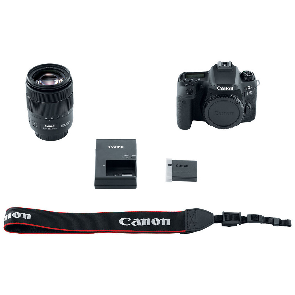 Цифровий фотоапарат Canon EOS 77D 18-135 IS nano USM Kit (1892C024AA) - зображення 12
