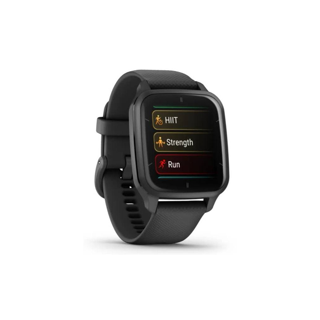 Смарт-годинник Garmin Venu Sq 2, Music, Black/Slate (010-02700-10) - зображення 3