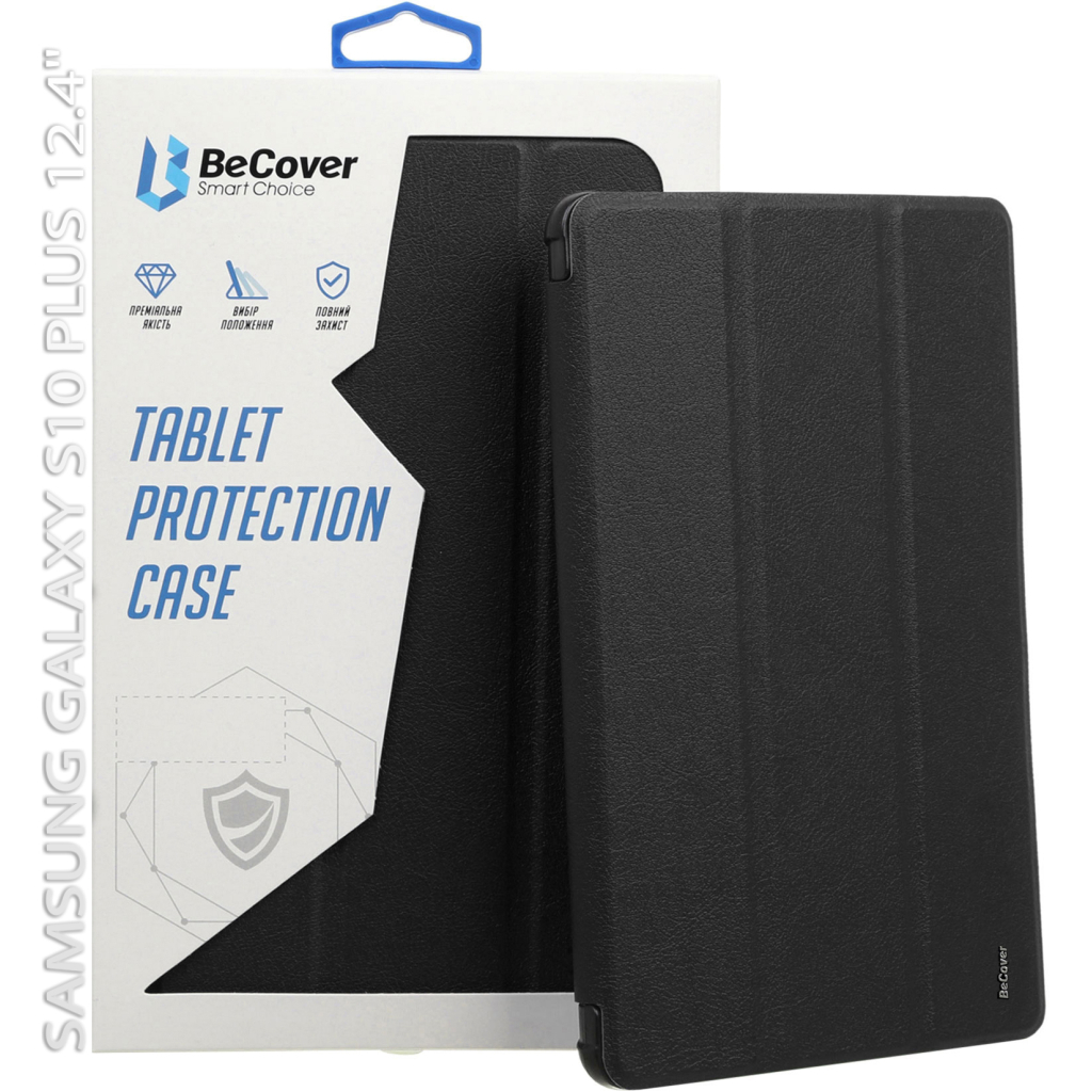 Чохол до планшета BeCover Smart Case Samsung Galaxy Tab S10 Plus (SM-X820/SM-X826) 12.4" Black (712232) - зображення 7