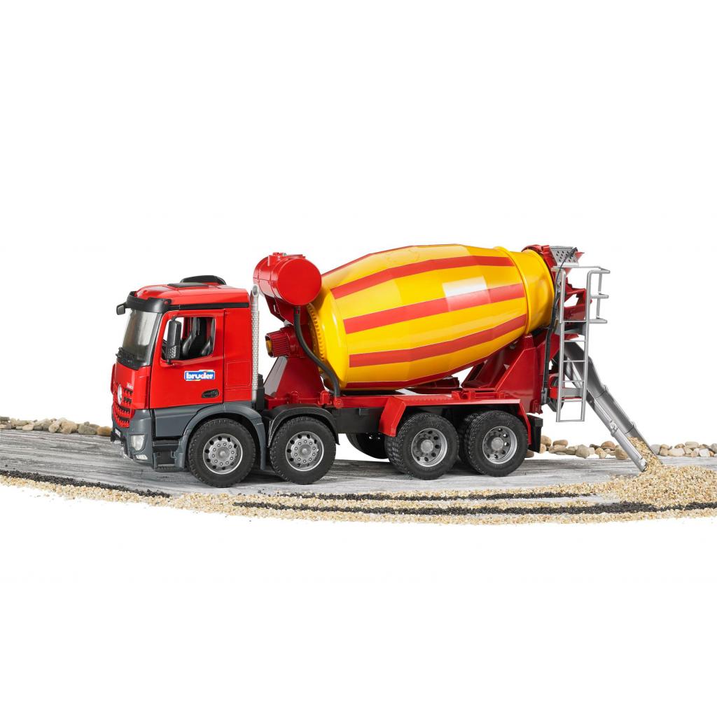 Спецтехніка Bruder Бетоновоз Mерседес Бенц Arocs М1:16 (03654) - зображення 9