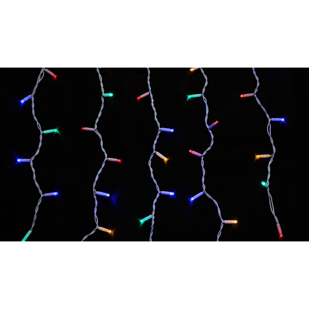 Гірлянда Delux ICICLE flash 108LED 2 х 1 м мульти / білий IP44 EN (90012949) - зображення 1