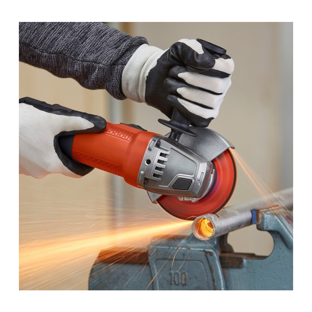 Шліфувальна машина Black&Decker 800 Вт, 12000 об/хв, d=125 мм (BEG120) - зображення 6