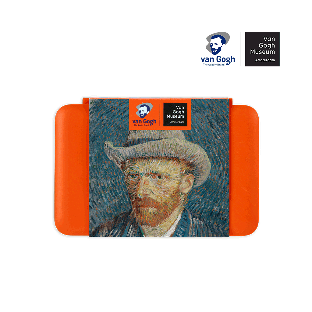 Акварельні фарби Royal Talens VAN GOGH Museum, 12 кювет+пензлик, пластик (8712079463533) - зображення 1