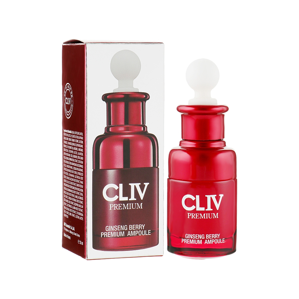 Сироватка для обличчя CLIV Ginseng Berry Premium Ampoule з екстр. ягід женьшеню 30 мл (8809579853091) - зображення 2