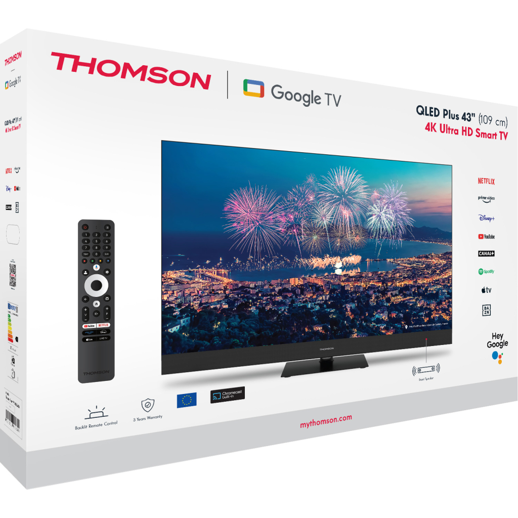 Телевізор THOMSON 43QG6C14 - изображение 6