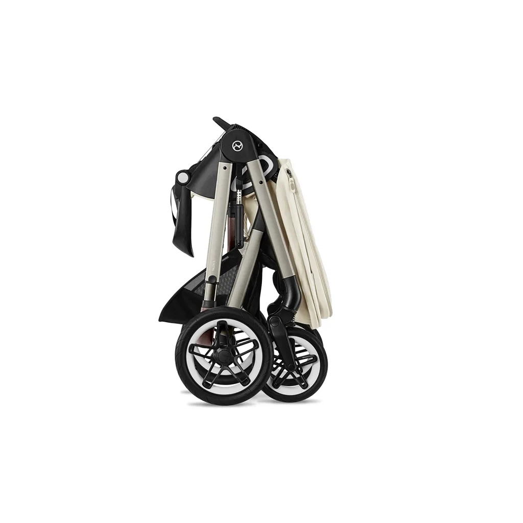 Коляска Cybex Talos S Lux TPE Seashell Beige (з бампером) (522002605) - зображення 9