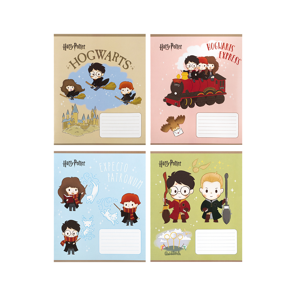 Зошит Kite Harry Potter, 12 аркушів, коса лінія (HP25-235) - зображення 1