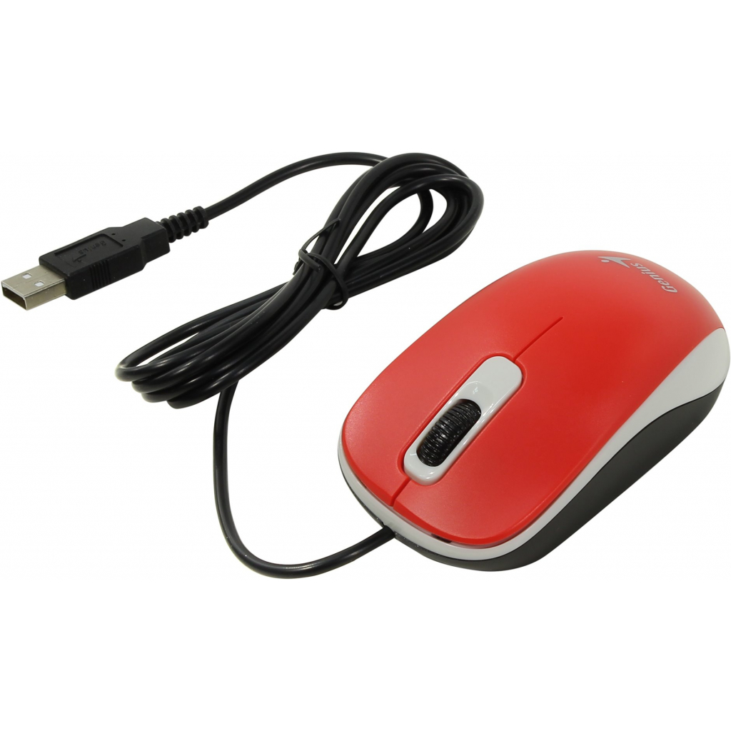 Мишка Genius DX-110 USB Red (31010116104) - зображення 2
