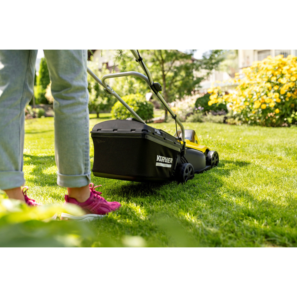 Газонокосарка Karcher LMO 2-18 Battery 18V, 32см, 25-60мм (без АКБ та ЗП) (1.445-400.0) - зображення 9