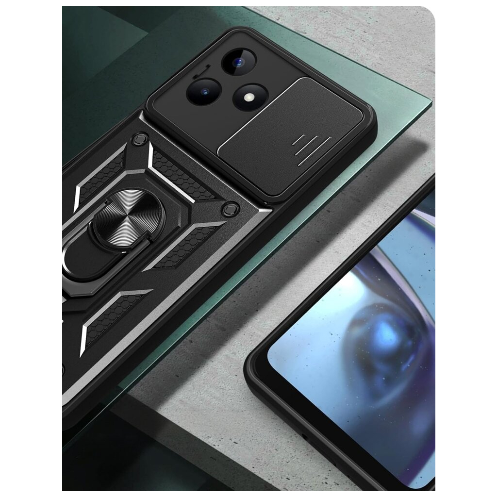 Чохол до мобільного телефона BeCover Military Realme C63 Black (712178) - зображення 5