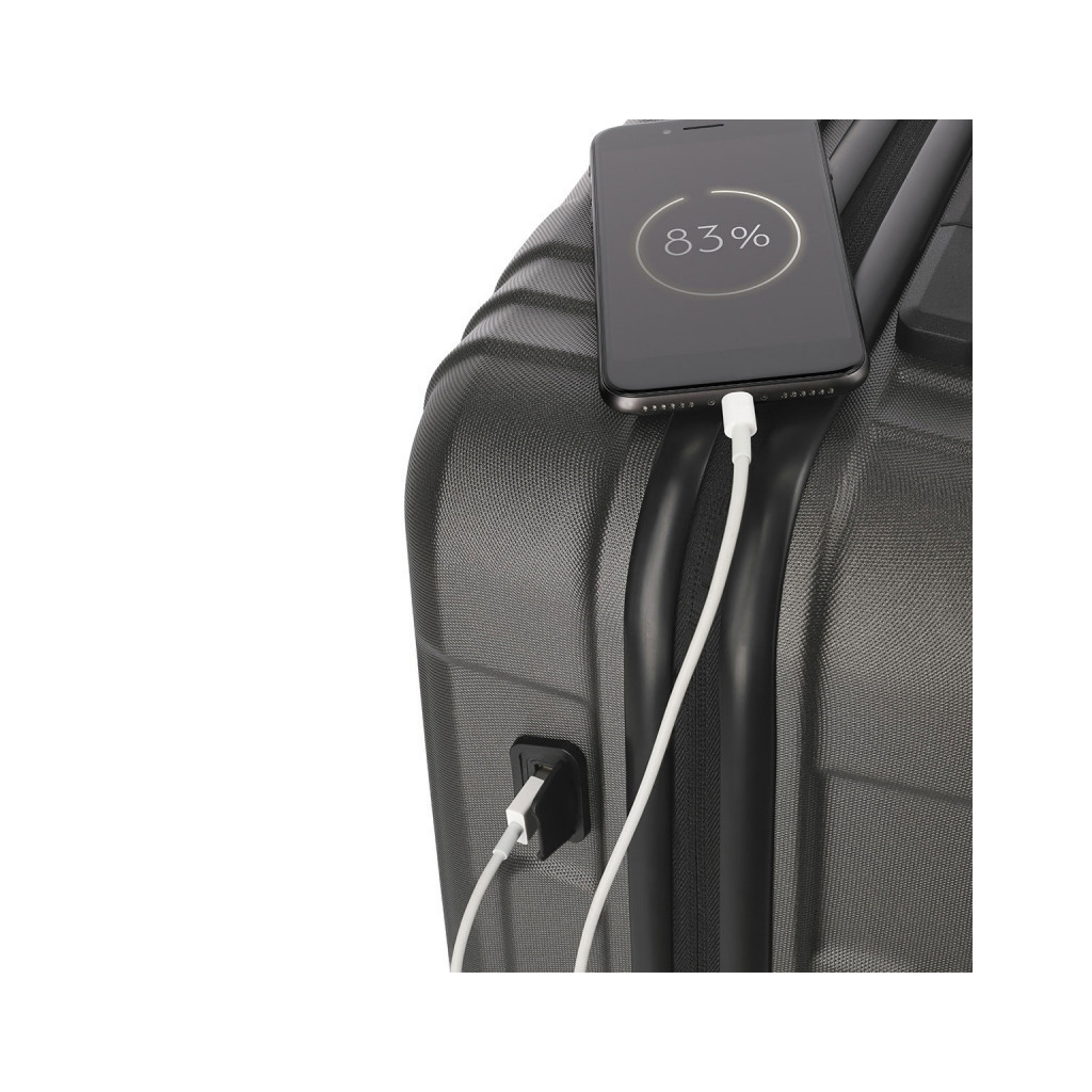 Валіза Titan X-RAY Pro Atomic Steel S USB (Ti700926-85) - зображення 6