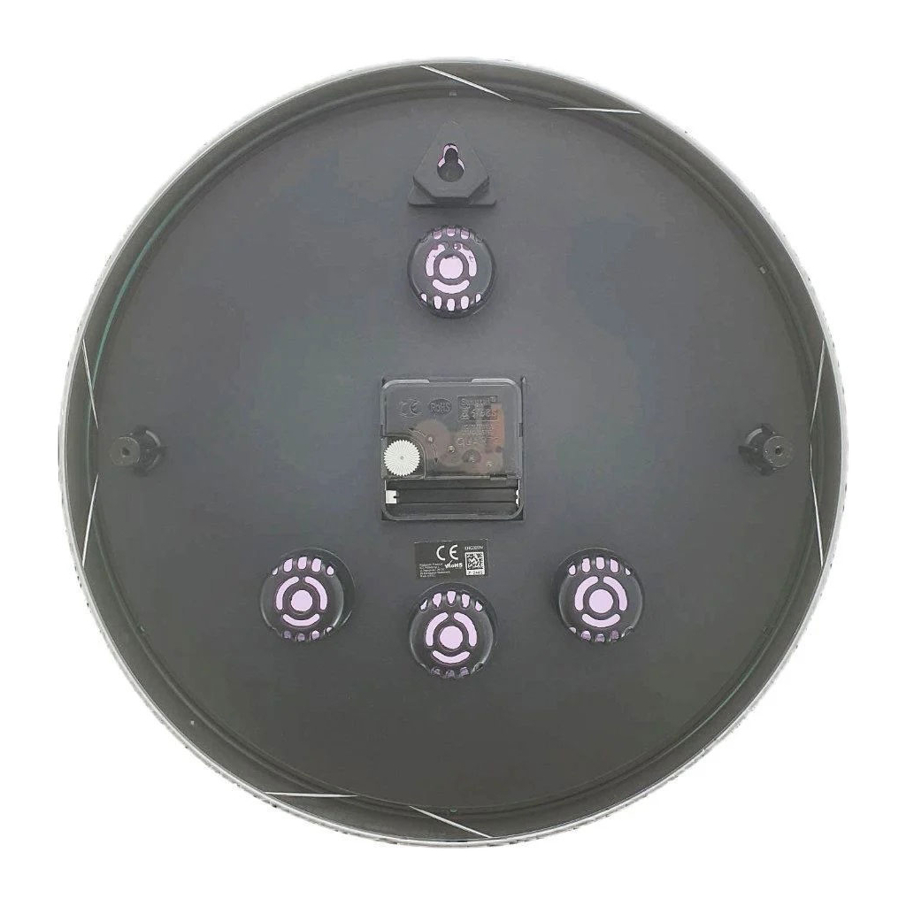 Настінний годинник Esperanza Wall Clock Detroit 30 см White (EHC009W) - зображення 3