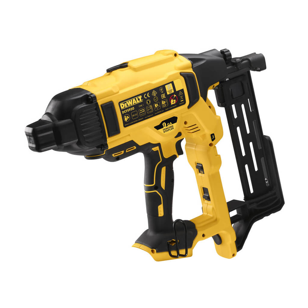 Степлер будівельний DeWALT 18В XR Li-Ion, діаметр/довжина скоби 4/50 мм (без АКБ та ЗП) (DCFS950N) - изображение 1