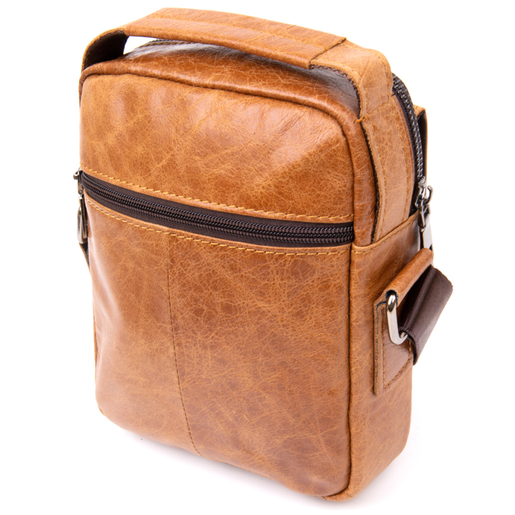 Сумка Vintage З отвором для навушників Руда (20416) - зображення 2