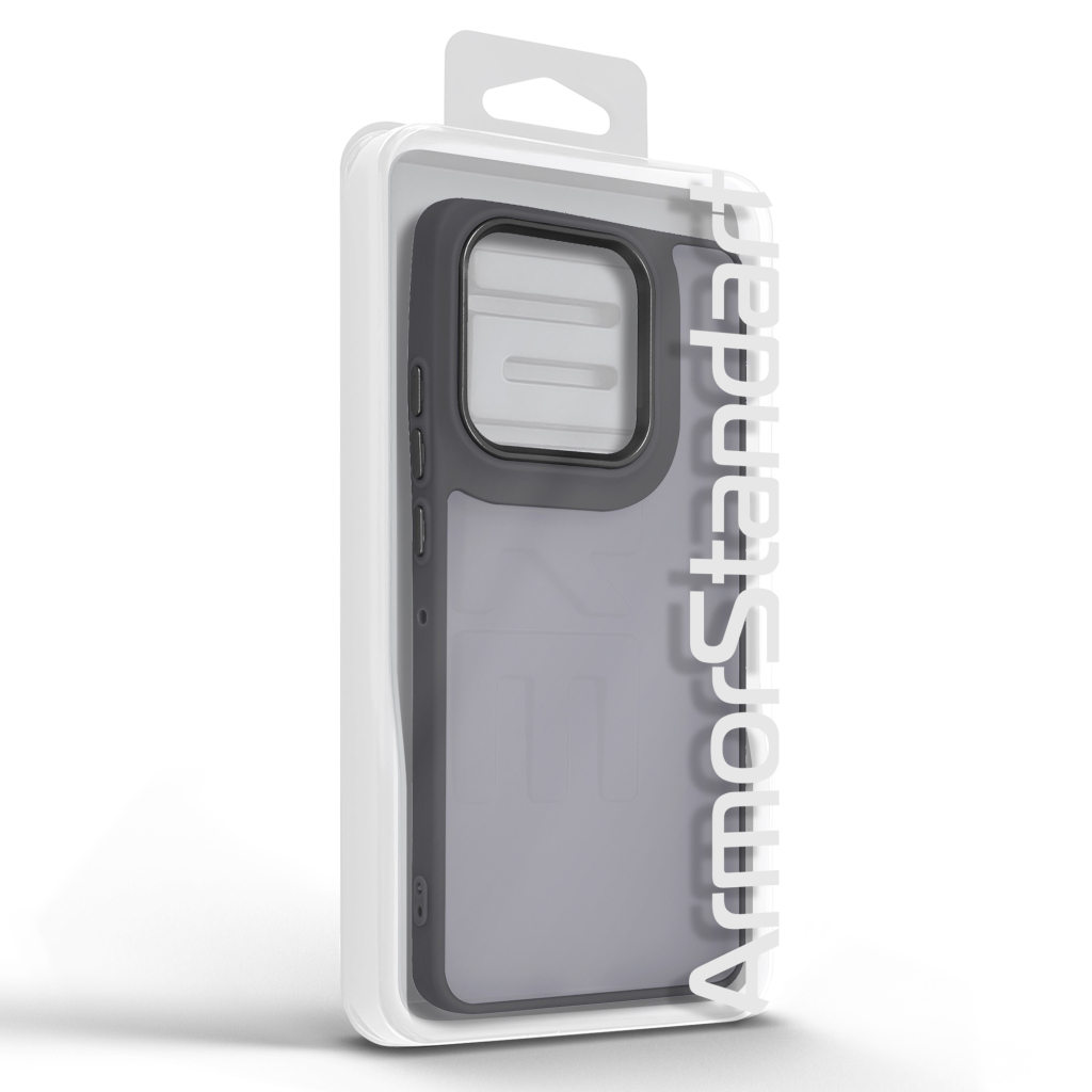 Чохол до мобільного телефона Armorstandart Frame Motorola G86 5G Black (ARM86753) - зображення 3