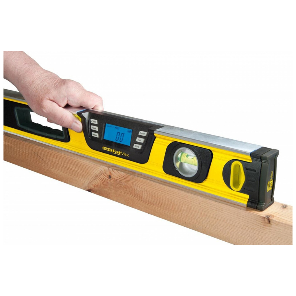Рівень Stanley FatMax, цифровий, алюмінієвий, L=600 мм, 2 капс. (0-42-065) - зображення 4