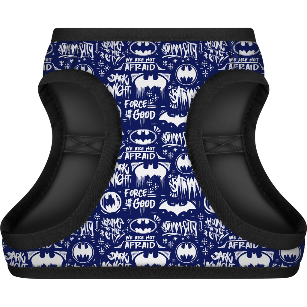 Шлея для собак WAUDOG Clothes з QR паспортом "Бетмен біло-блакитний" XS4 (1004-4001) - зображення 2