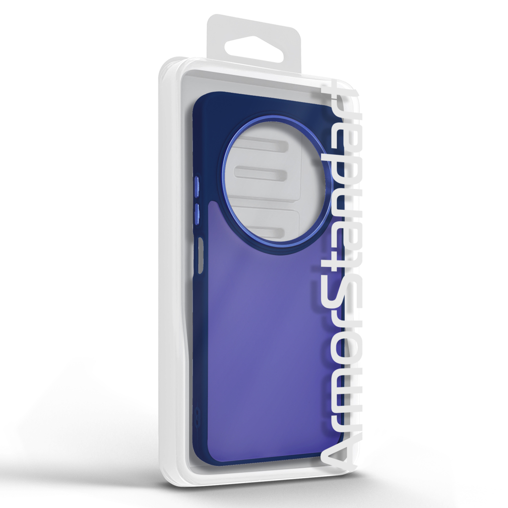 Чохол до мобільного телефона Armorstandart Frame Xiaomi Redmi 14C 4G / Poco M7 5G / Poco C75 4G Blue (ARM85589) - зображення 3