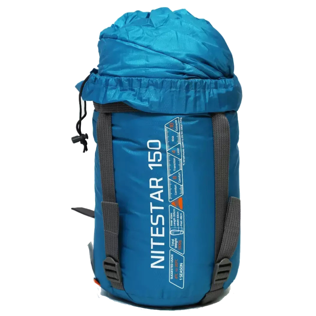 Спальний мішок Vango Nitestar Alpha 150 Atom Blue (SBTNITEST000010) (930844) - зображення 10