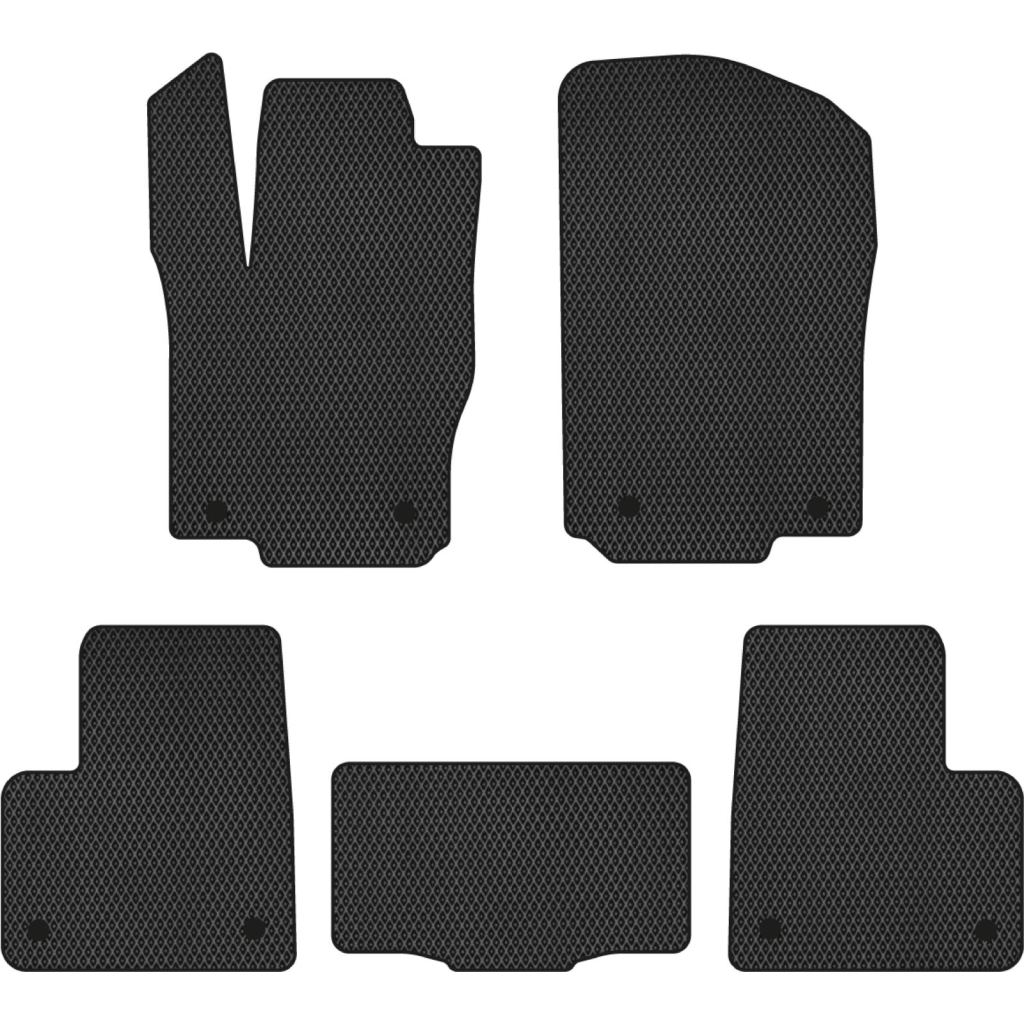 Килимок в салон EVAtech Mercedes-Benz GLE-Class (W166) 2015-2018 1 пок (MB3171C5MS8RBB) - зображення 1