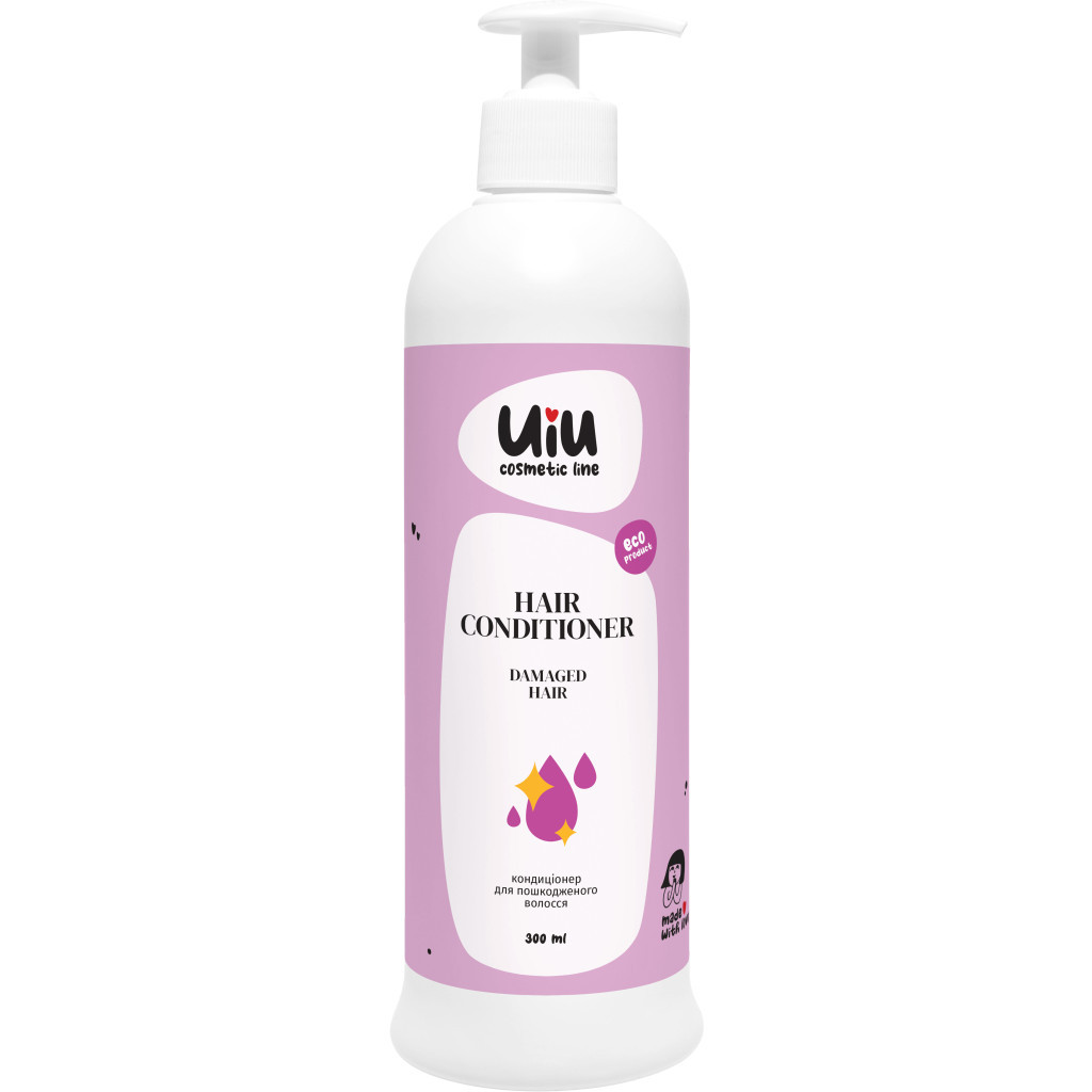 Кондиціонер для волосся UIU для пошкодженого волосся 300 мл (4820152332929) - зображення 1