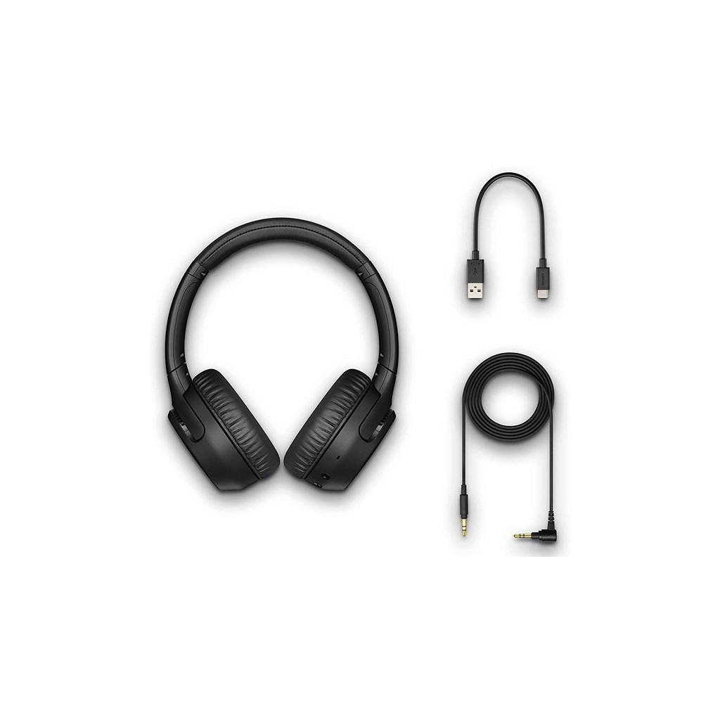 Навушники Sony WH-XB700 Black (WHXB700B.CE7) - зображення 4